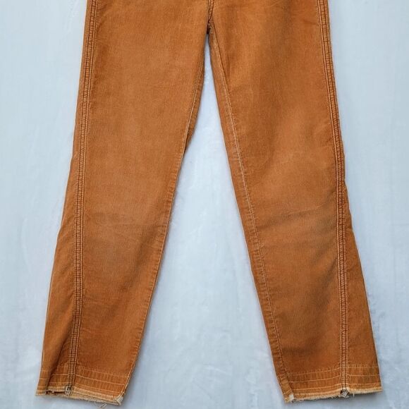 We The Free High Rise Straight Leg Corduroy Pants Size 26 - Picture 3 of 7